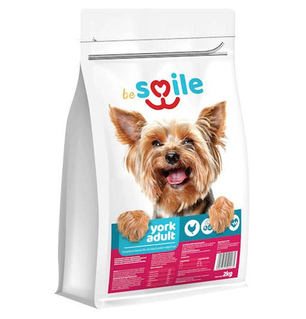 Karma dla psa BE SMILE dorosłe psy, małe rasy 2kg